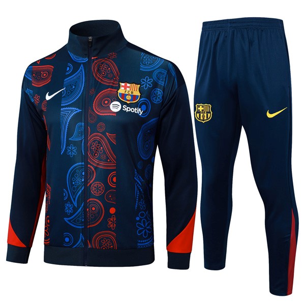 Chandal Barcelona 2025-26 Azul Rojo 2